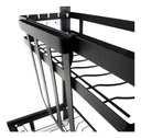 Escurridor Seca Platos Ep20 Dakota Acero 2 Niveles Cocina Color Negro Mate