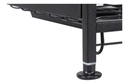 Secaplatos 3 Niveles Dakota Hogar Con Bandeja Porta Cubiertos Ideal Cocina Organizador Negro Mate