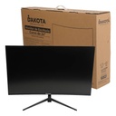 Monitor Curvo Dakota 24  Full Hd 75hz Hdmi Vga Soporte Vesa Negro