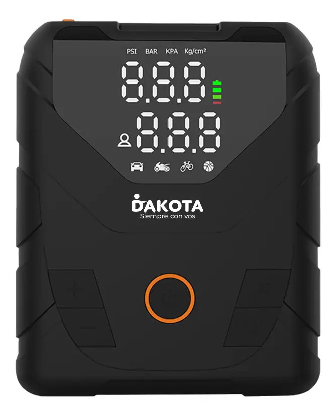 Arrancador Batería Auto Dakota Inflador Portátil