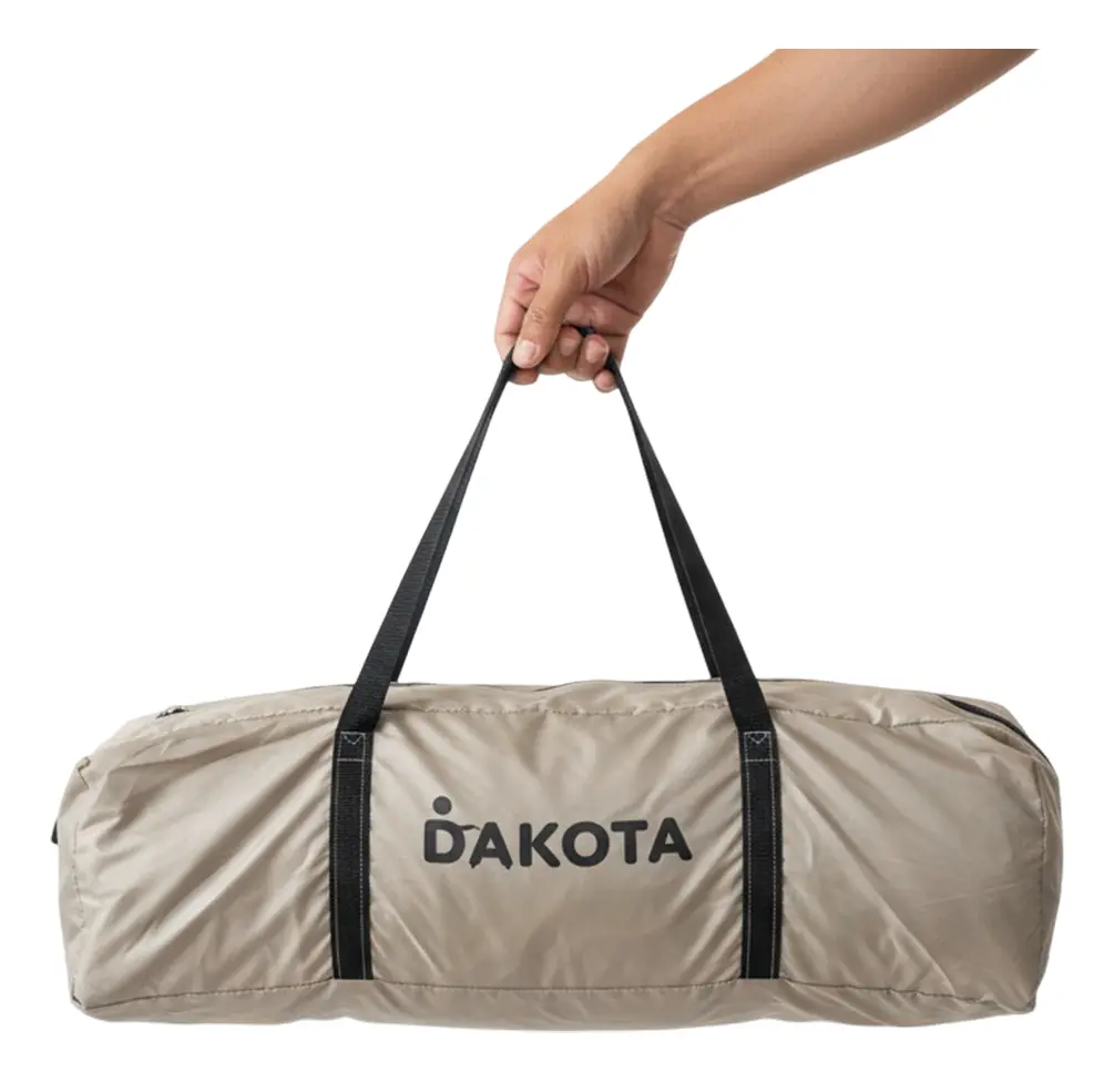 Carpa Gazebo Fácil Armado Dakota Con Mosquitero Ca33-215 Capacidad Para 6 Personas Color Beige