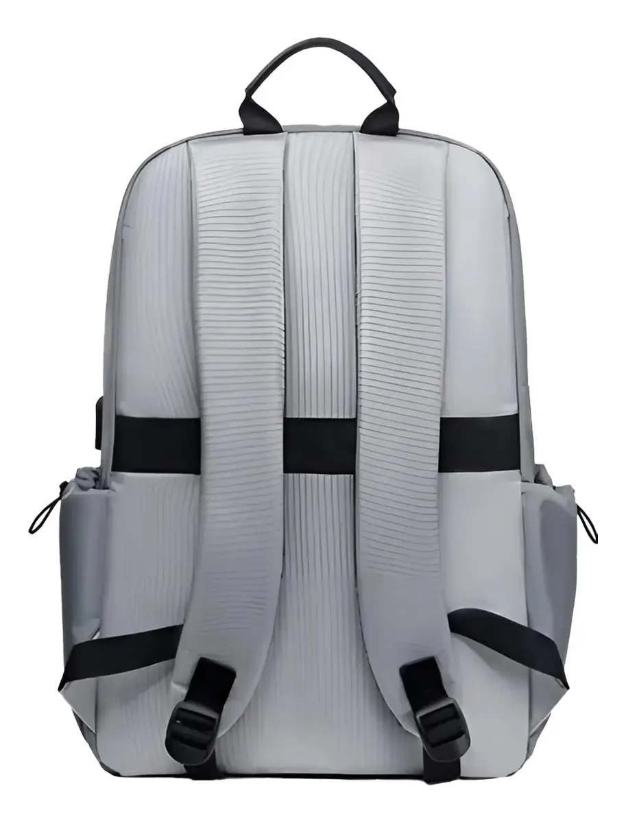 Mochila Urbana Impermeable Dakota Para Notebook Color Gris