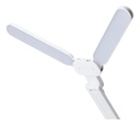 Lampara Velador Vl040 Led Doble Dakota Plegable Mesa Escritorio Flexible Táctil Recargable Lapicero Color Blanco