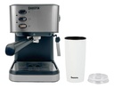 Combo Cafetera Expresso Dakota 3 En 1 20 Bares 1,5l Con Espumador + Vaso Térmico 400ml Plateado