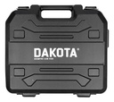 Combo Taladro Destornillador Inalámbrico Dakota 21v + Pistola De Calor 2000w Profesional Con Valija Accesorios Kit Herramientas