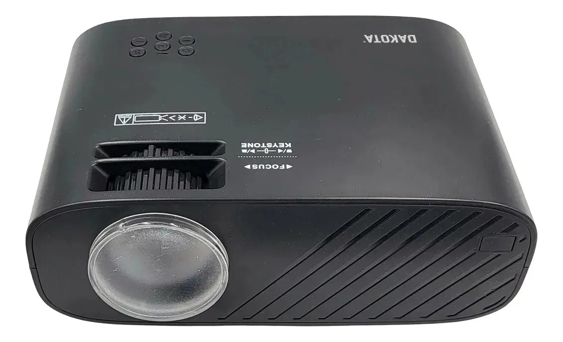 Combo Proyector Dakota 4000 Lúmenes + Pantalla 120 Con Trípode Portátil