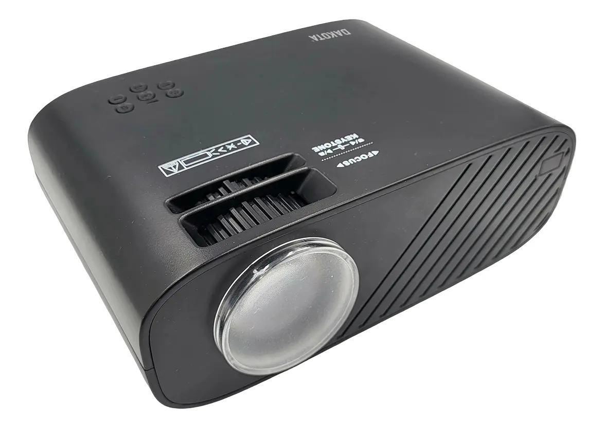 Combo Proyector Dakota 4000 Lúmenes + Pantalla 120 Con Trípode Portátil