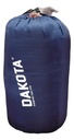 Bolsa De Dormir Térmica Impermeable Dakota Rectangular Temperatura De 10ºc A 20ºc Azul - Naranja Derecho