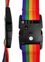 Correa De Seguridad Para Valijas Dakota Con Combinación Numérica Ajustable De 3 Metros En Color Multicolor Lisa