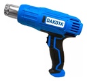Pistola De Calor 2000w Dakota Linea Pesada Valija Accesorios Azul