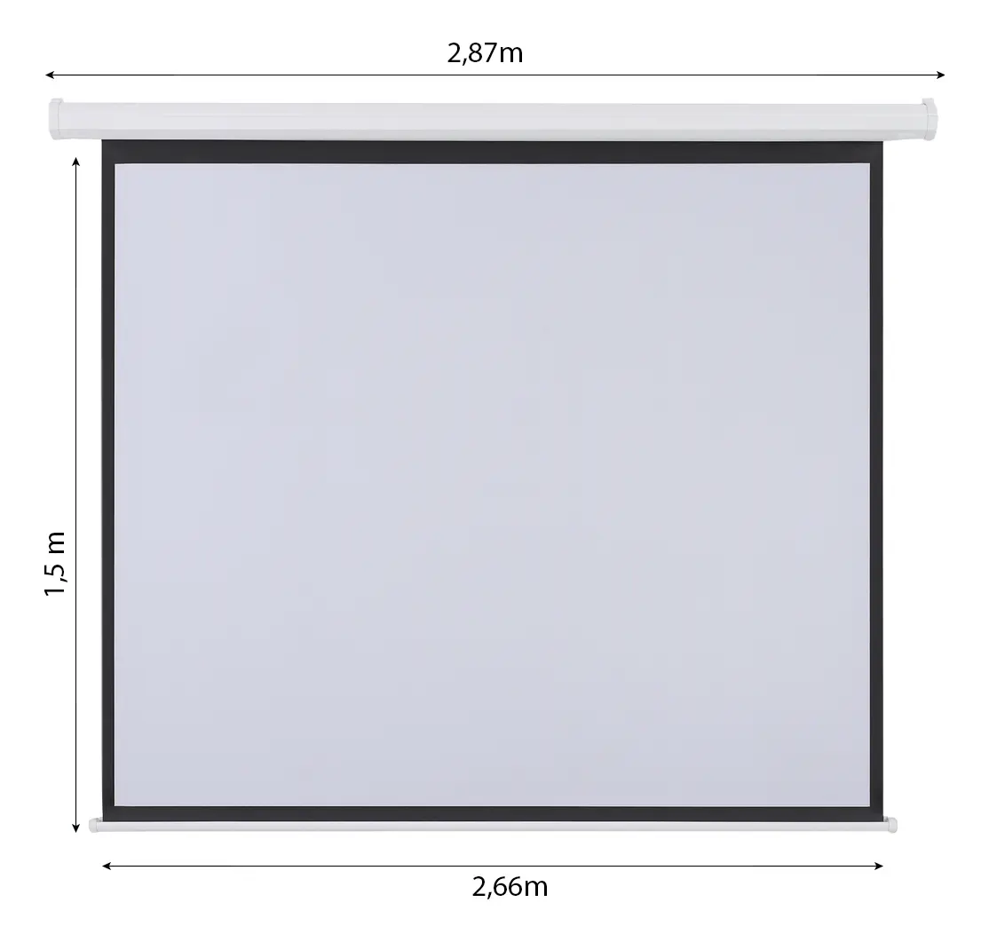 Pantalla Proyector Electrica 120 Dakota Control Remoto