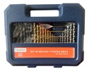 Kit Mechas Y Puntas Dakota Para Taladro Atornillador 82 Pcs