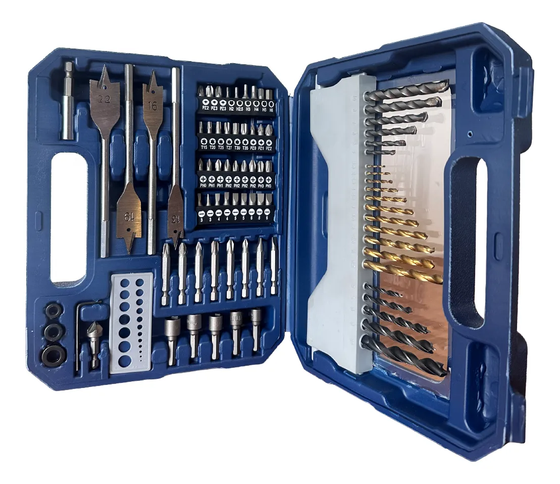 Kit Mechas Y Puntas Dakota Para Taladro Atornillador 82 Pcs