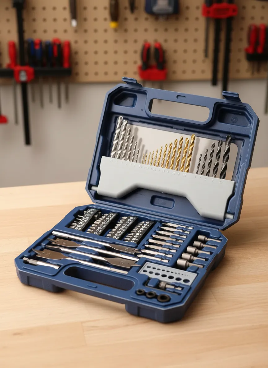 Kit Mechas Y Puntas Dakota Para Taladro Atornillador 82 Pcs