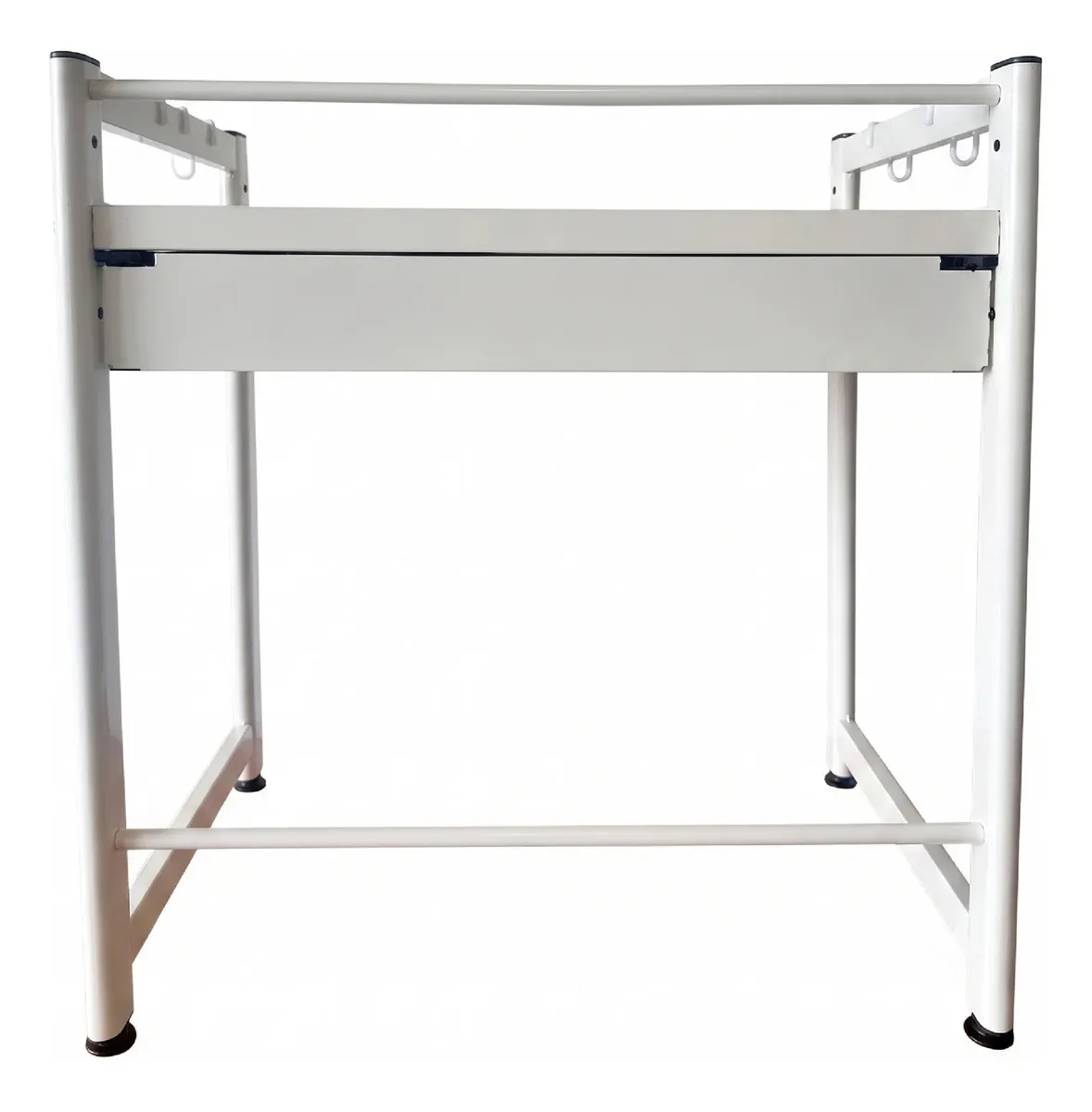 Estante Organizador Para Microondas Y Horno Eléctrico Dakota Con Cajón Blanco
