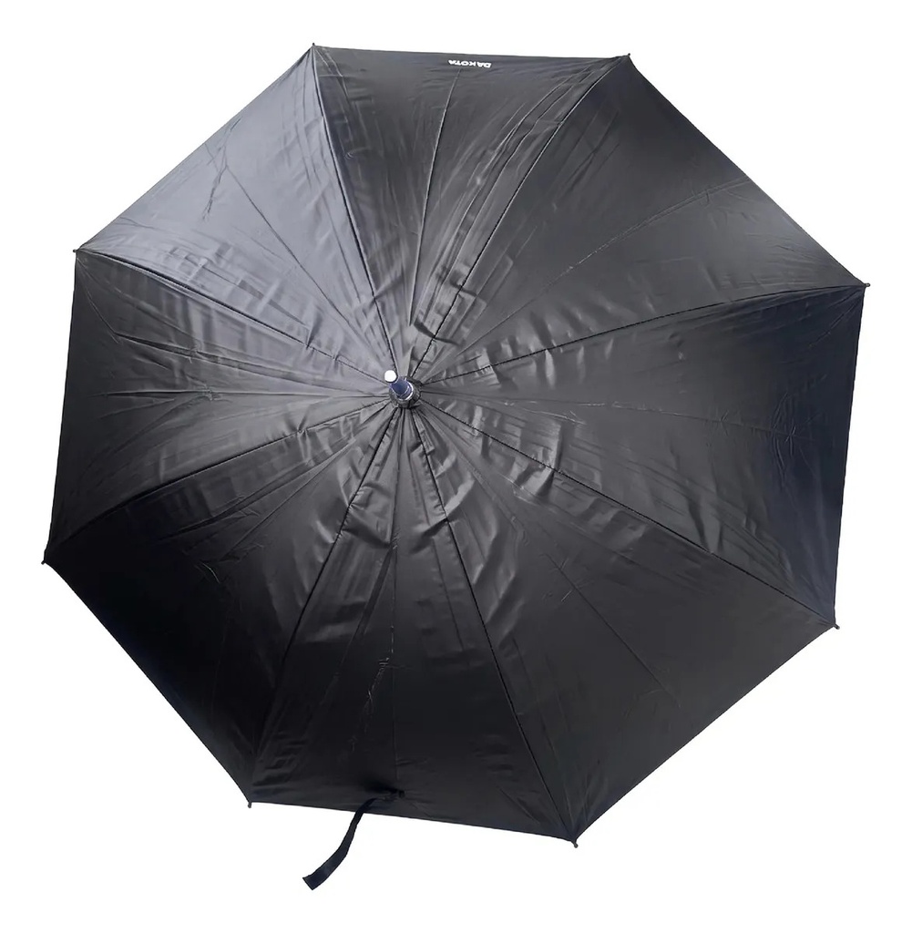 Paraguas Automático Dakota Plegable Reforzado Premium Azul Y Negro