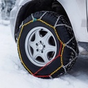 Cadena De Nieve Cd70 Para Auto Antideslizante Alta Resistencia Invierno