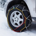 Cadena De Nieve Cd60 Para Auto Antideslizante Alta Resistencia Invierno