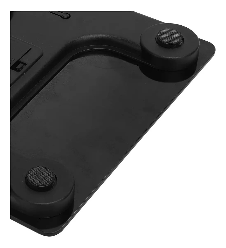 Balanza Digital De Baño Para Personas Dakota 180kg Inalámbrica Bluetooth Negro