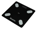 Balanza Digital De Baño Para Personas Dakota 180kg Inalámbrica Bluetooth Negro