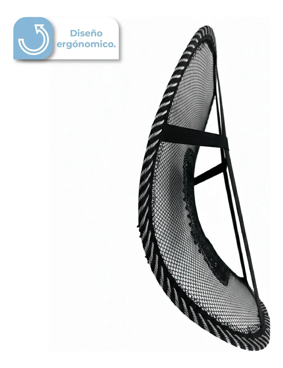 Soporte Lumbar Ergonómico Dakota Para Auto Y Oficina