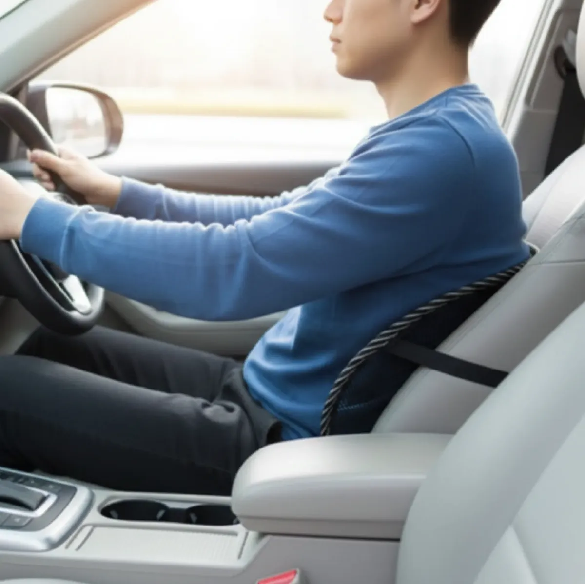 Soporte Lumbar Ergonómico Dakota Para Auto Y Oficina