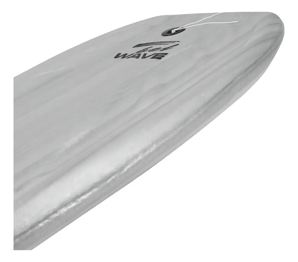 Tabla Barrenador Niños Bel Bodyboard 58cm Playa Surf Color Gris + Pita De Regalo