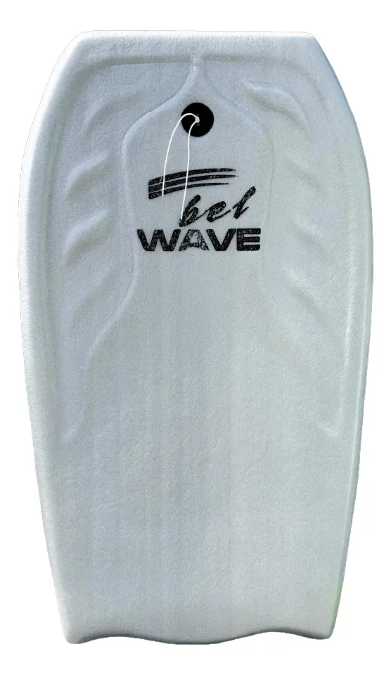 Combo 2x Tabla Barrenador Niños Bodyboard 58cm Playa Surf Bel 30000 Color Gris + Pita De Regalo Grisx2