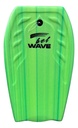 Combo X2 Tabla Barrenador Niños Bodyboard 58cm Playa Surf Bel 30000 Color Verde + Pita De Regalo Verdex2