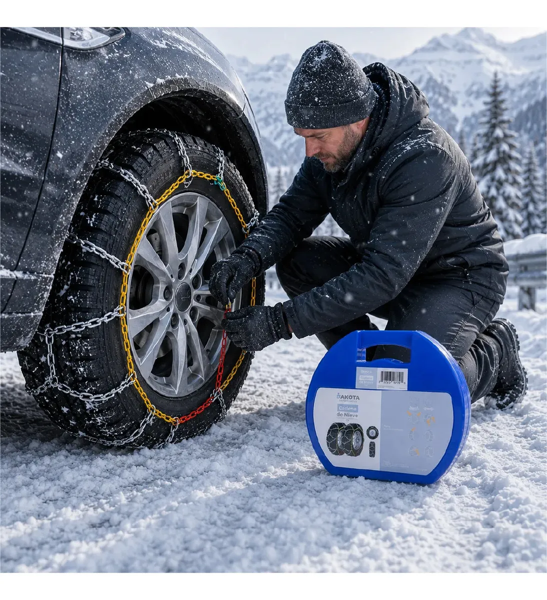 Cadenas Para Nieve Cd260 Con Accesorios Incluidos