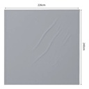 Combo King Frazada Aterciopelada 200x230 Gris + Sábanas Dakota 600 Hilos Gris Liso 1 Kg