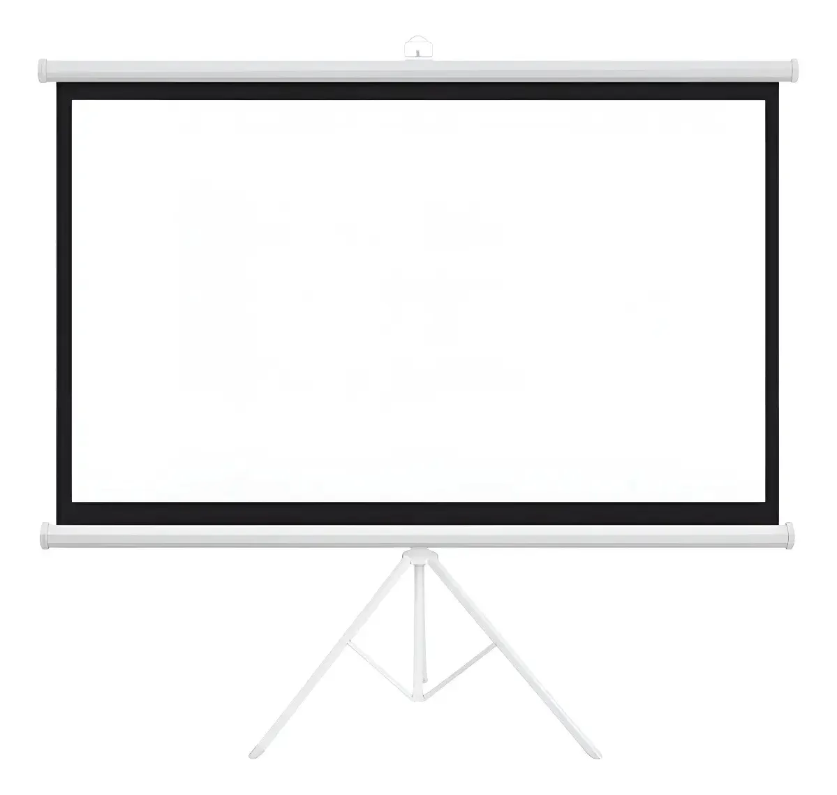 Combo Mundial Proyector Full Hd Negro Y Pantalla 120 Cine En Casa Ideal Mundial