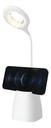 Lampara Velador Led Dakota Mesa Escritorio Flexible Dimerizable Táctil Recargable Lapicero Blanco