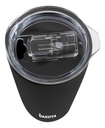 Vaso Térmico 400ml Dakota Acero + Plástico Con Tapa Frio Calor Color Negro Liso