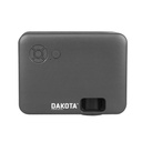 Combo Mini Proyector Portátil Dakota Full Hd 1080p Con Pantalla Proyector Eléctrica 120 Pulgadas Motorizada Control Remoto Cine En Casa Negro