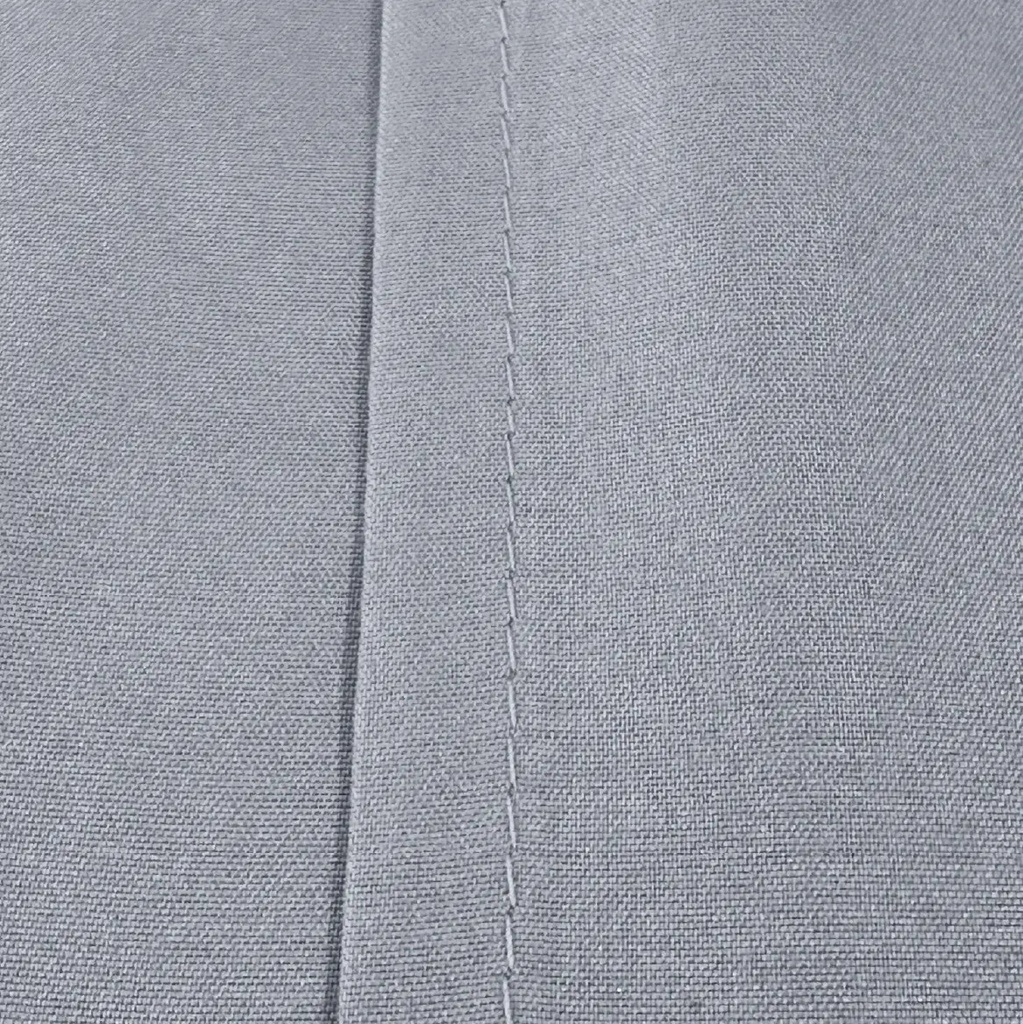 Juego De Sábanas 196 Cm Largo X 182 Cm Ancho Dakota 600 Hilos Suaves Resistentes Color Gris