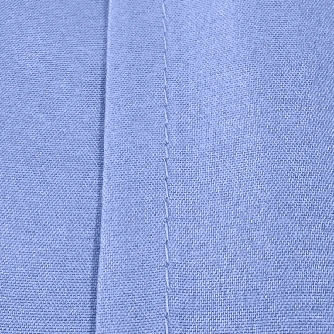 Juego De Sábanas 196 Cm Largo X 182 Cm Ancho Dakota 600 Hilos Suaves Resistentes Color Azul Liso