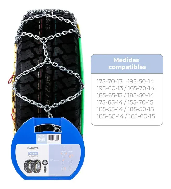 Cadenas Para Nieve Cd265 Con Accesorios Incluidos