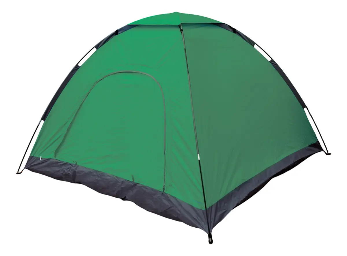 Carpa 4 Personas Dakota 200x200x135cm Color Verde