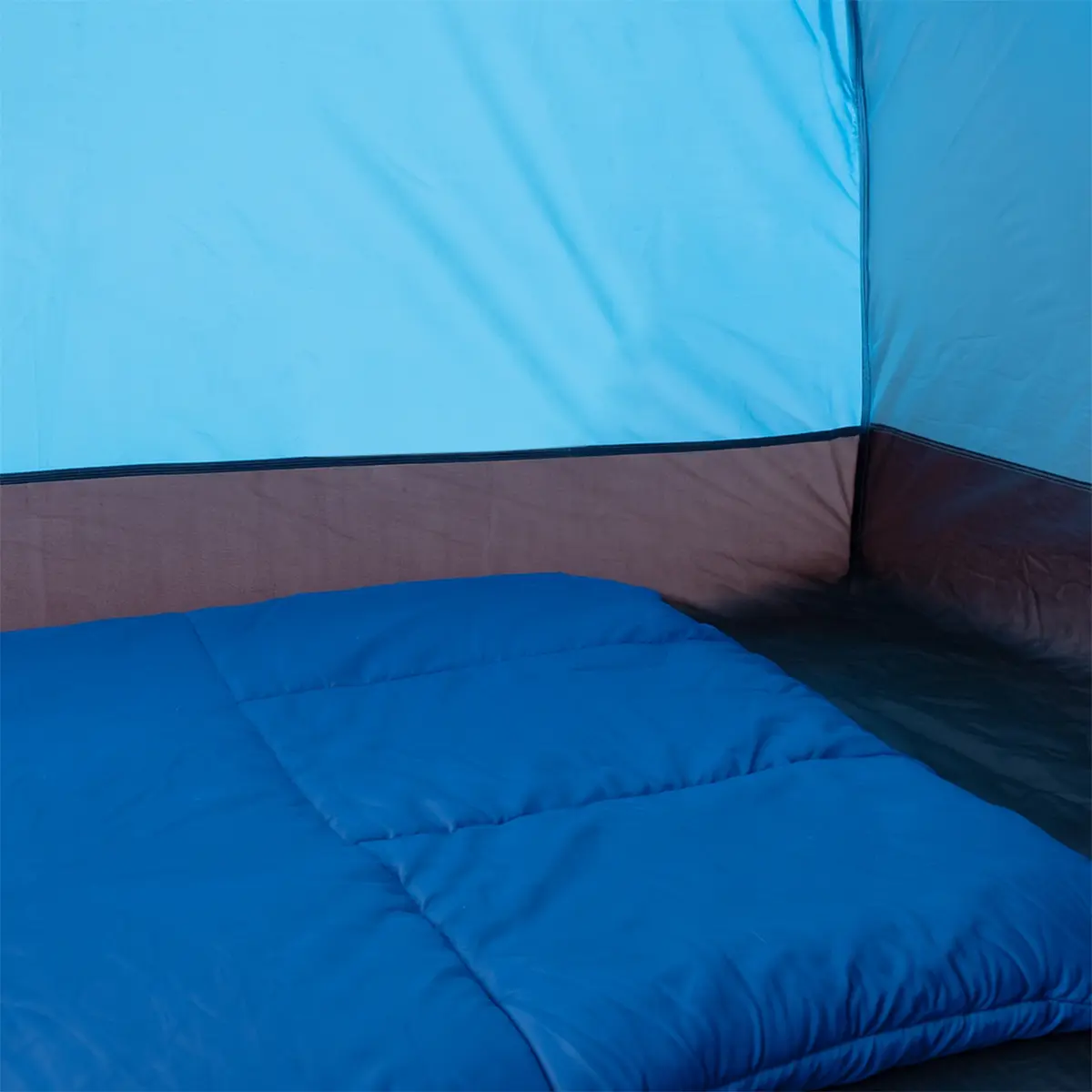 Carpa 4 Personas Dakota Automática 200x200x135cm Color Azul Celeste
