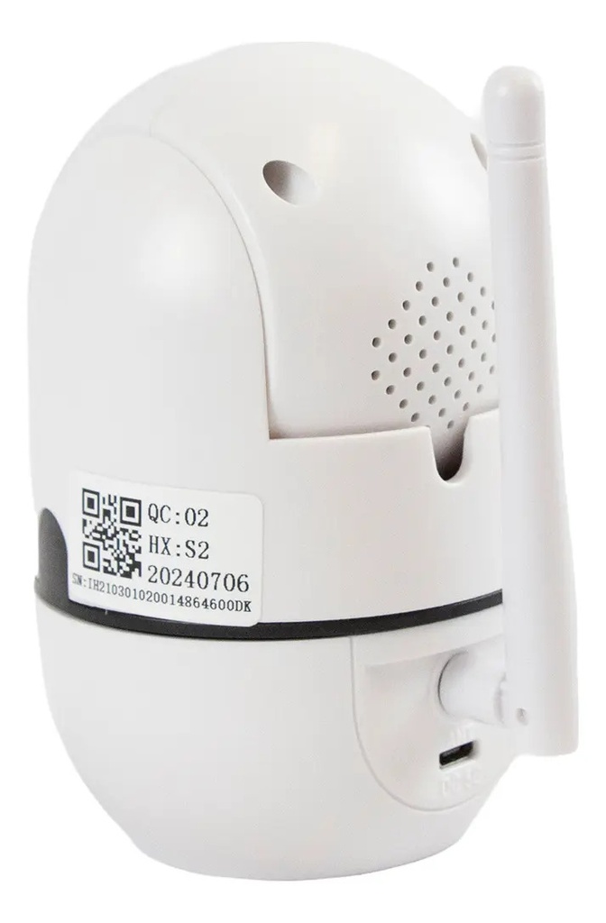 Combo 4 Cámaras Seguridad Ip Wifi Dakota 1080p Visión Nocturna Interior Blanco