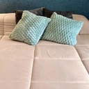 Edredón Frazada Dakota Suave Liviana Color Beige