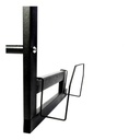 Escurridor Seca Platos Rack Dakota Bacha Acero 2 Niveles Negro Mate