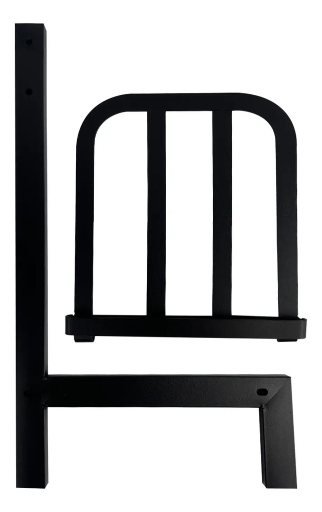 Escurridor De Platos Dakota 2 Niveles Para 16 Platos Acero Negro Mate