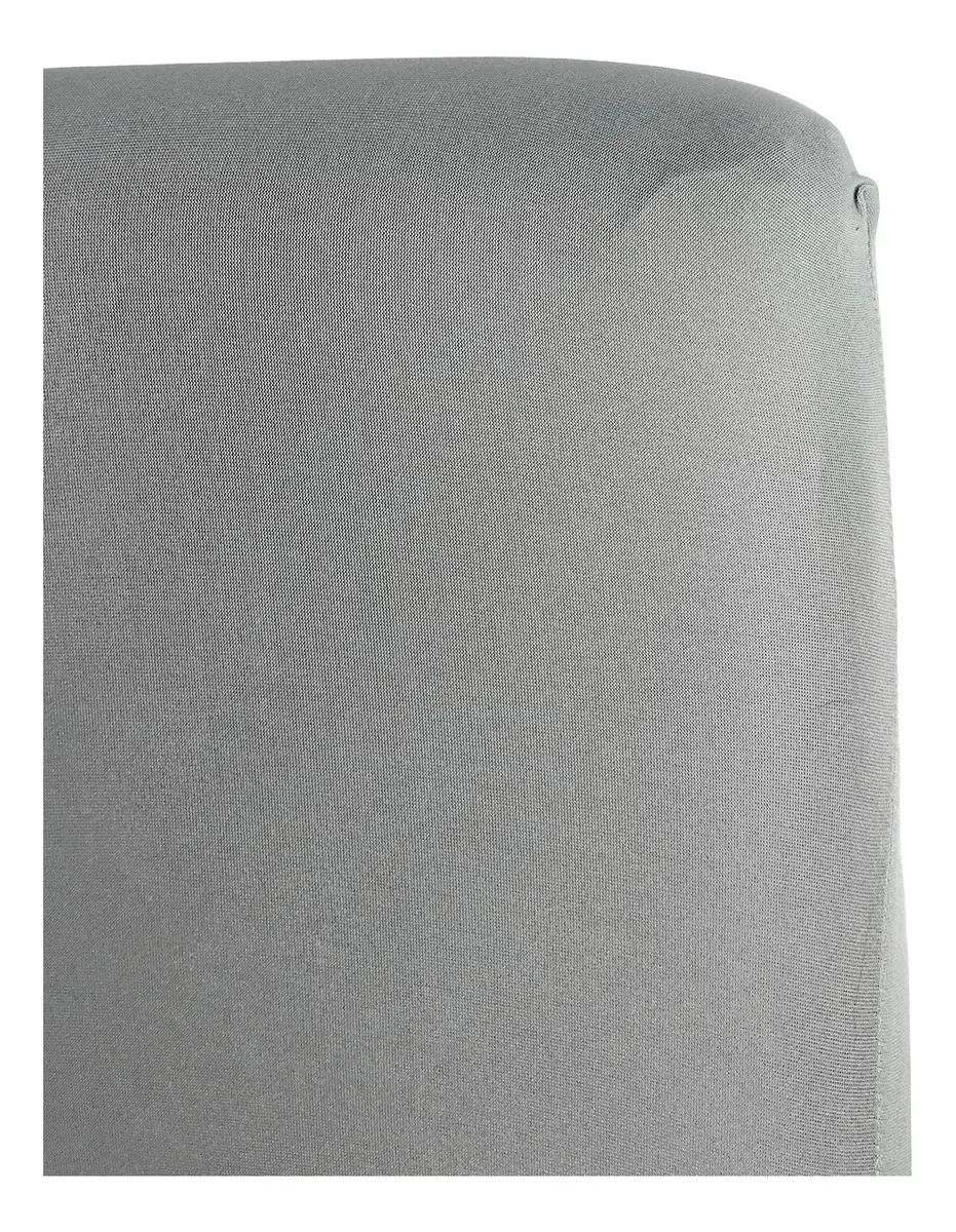Fundas Cubre Sillas Elastizadas Dakota Pack X6 100% Poliéster Calidad Premium Color Cemento