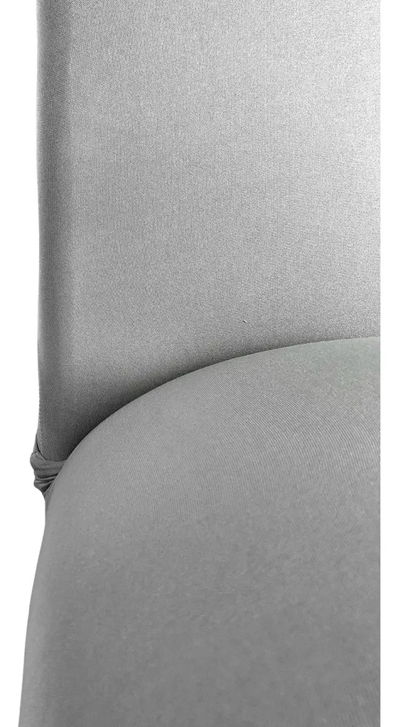 Fundas Cubre Sillas Elastizadas Dakota Pack X6 100% Poliéster Calidad Premium Color Cemento
