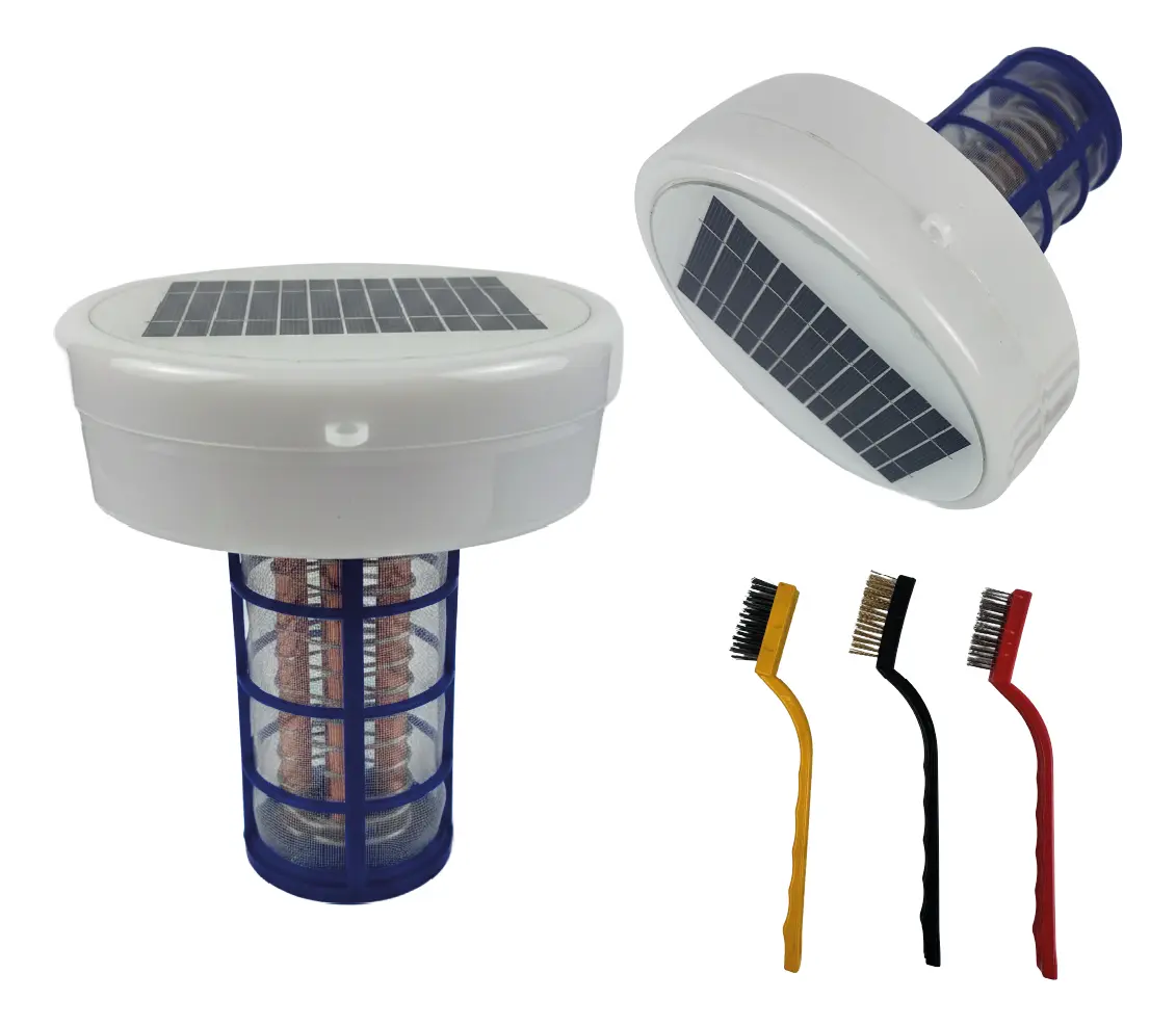Ionizador Solar Para Pileta Dakota 150000 Litros Anti Sarro Algicida Ahorro Cloro