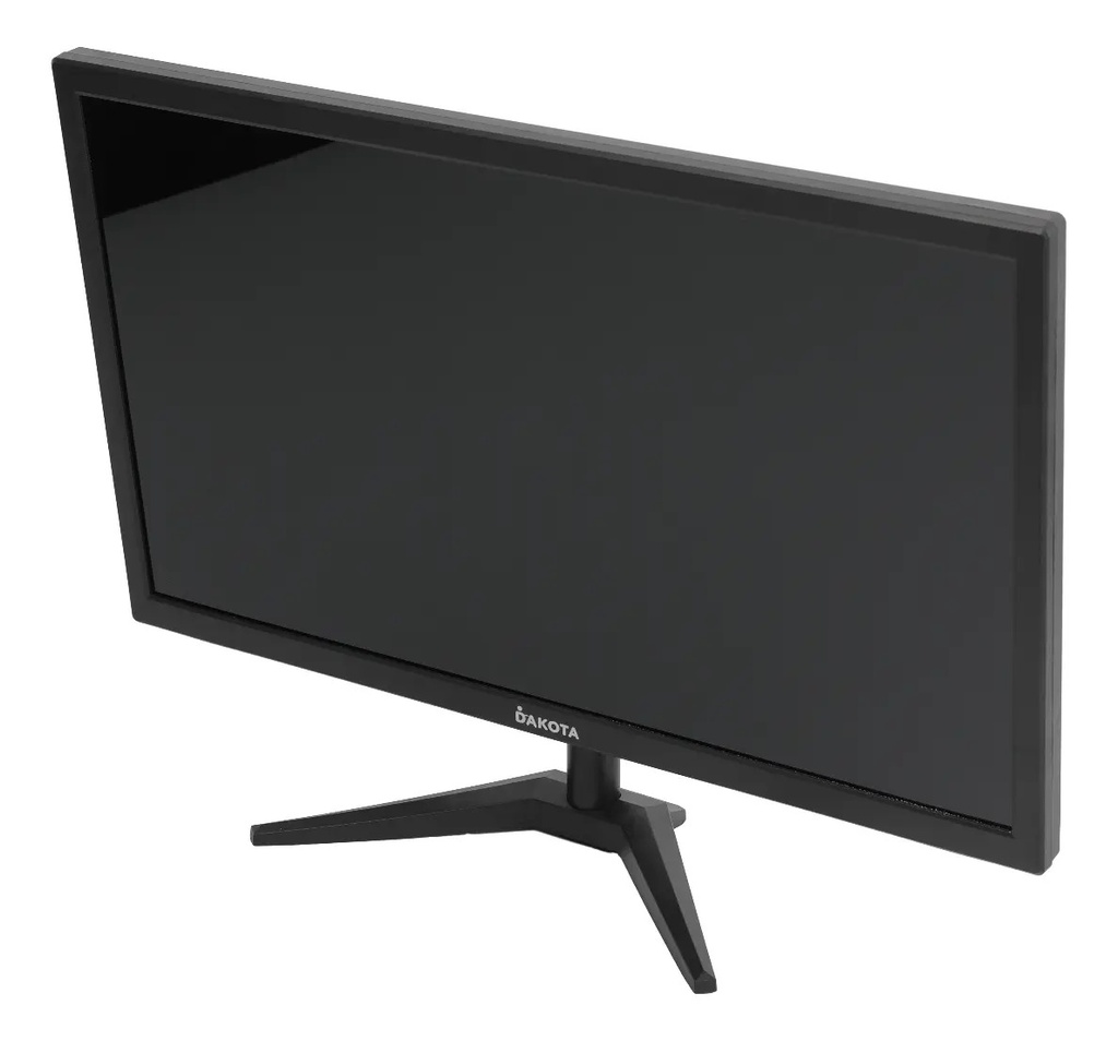 Monitor 27 Plano Dakota Full Hd 75hz Hdmi Vga Montaje Vesa Negro