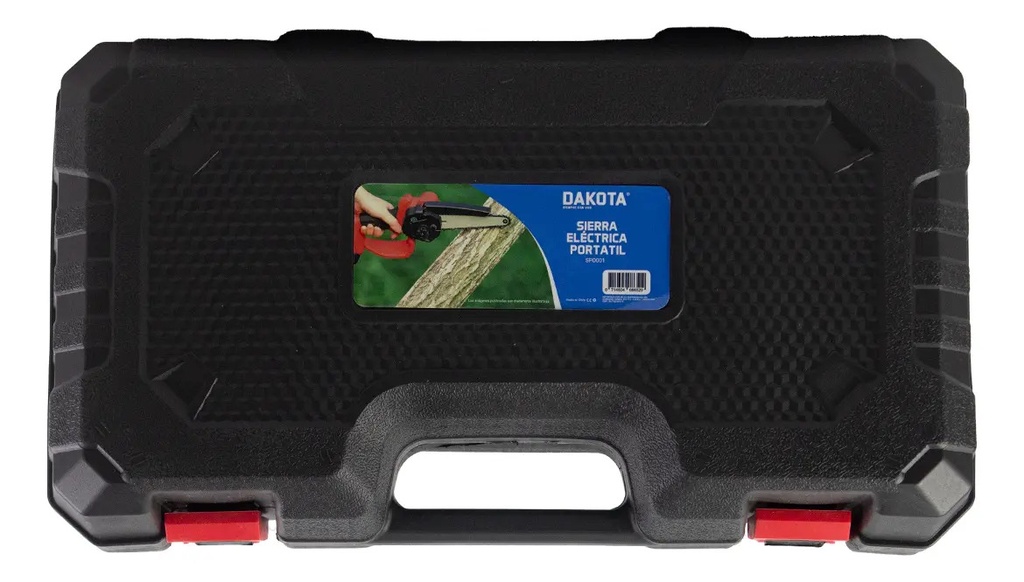 Mini Motosierra A Bateria Dakota Portatil Negro 50 Hz/60 Hz