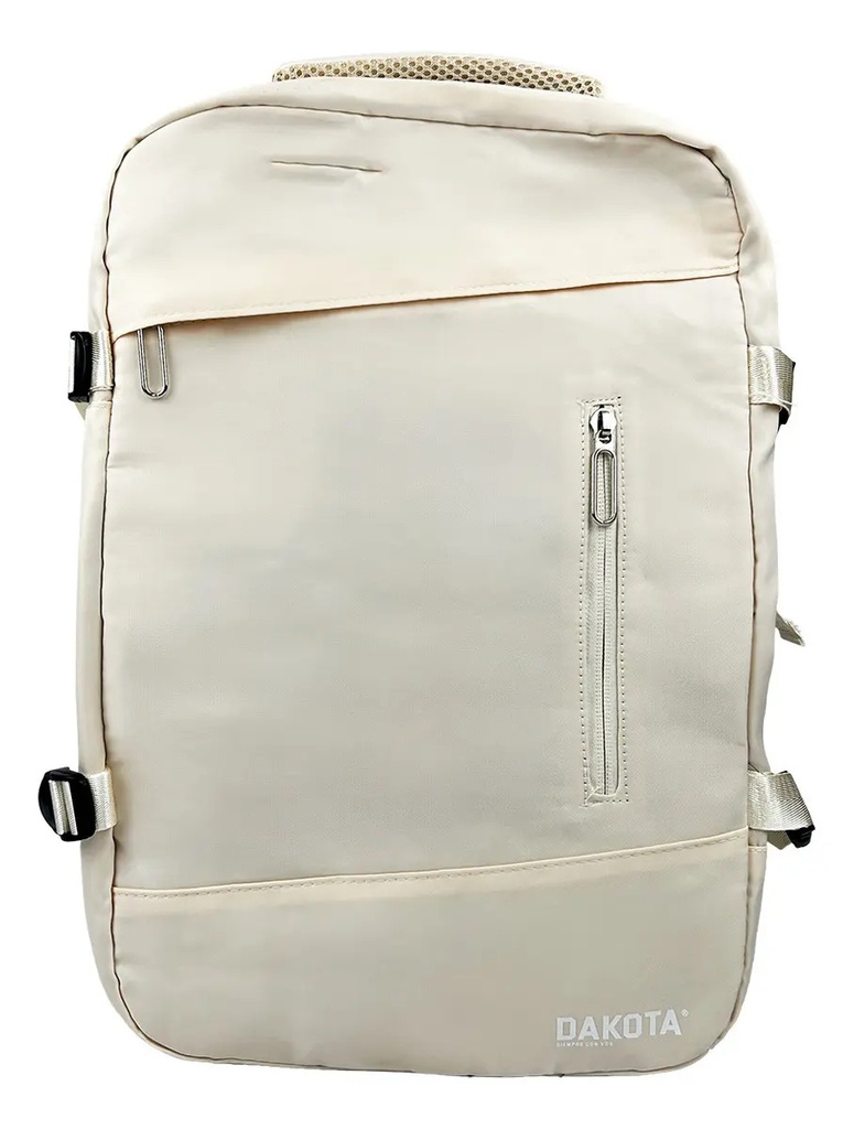 Mochila Viaje Carry On 24l Monobag Outdoor Modelo Mg Color Beige Lisa 24 L Liso